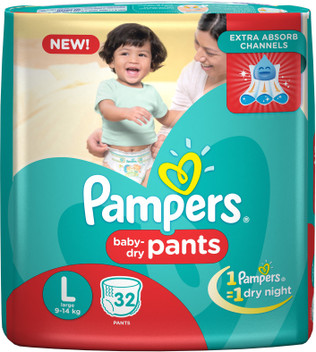 pampers large flipkart