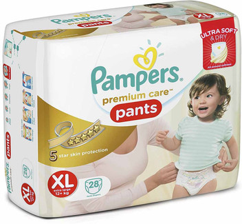 flipkart pampers xl
