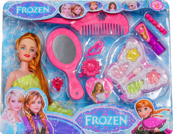elsa makeup doll