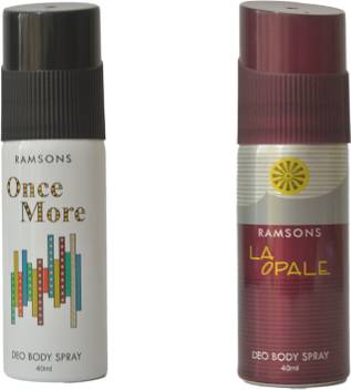 Ramsons Ramsons Deo La Opale And Once More 40ml 40ml 2 Pcs Deodorant Spray For Men Women Price In India Buy Ramsons Ramsons Deo La Opale And Once Ramsons Ramsons Deo La Opale And Once More 40ml 40ml 2 Pcs Deodorant Spray For Men Women Price In India Buy Ramsons Ramsons Deo La Opale And Once