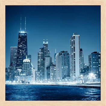 Artzfolio Chicago Usa Framed Wall Art Painting Print Canvas 12 Inch X 12 Inch Painting Price In India Buy Artzfolio Chicago Usa Framed Wall Art Painting Print Canvas 12 Inch X