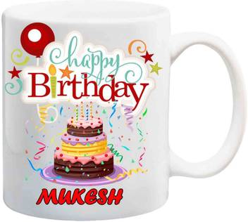 Awwsme Happy Birthday Celebration To Mukesh Coffee Ceramic Coffee Mug Price In India Buy Awwsme Happy Birthday Celebration To Mukesh Coffee Ceramic Coffee Mug Online At Flipkart Com Search, discover and share your favorite happy birthday cake gifs. mukesh coffee ceramic coffee mug