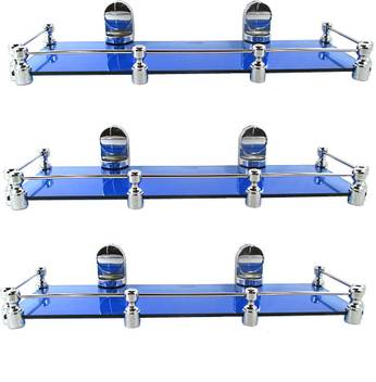 Royal Indian Craft Queen Bracket 18 By 5 Inch Set Of Marvelous Blue Glass Wall Shelf Price In India Buy Royal Indian Craft Queen Bracket 18 By 5 Inch Set Of