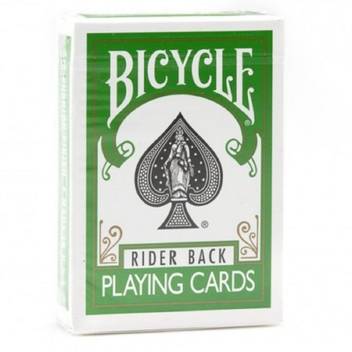 Bicycle Green Rider Back Playing Cards Standard Edition Deck