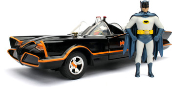 metals diecast batmobile and batman