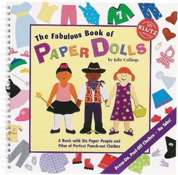 Klutz The Fabulous Book Of Paper Dolls Book Kit The Fabulous