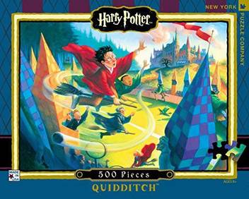 New York Puzzle Company Harry Potter Quidditch Jigsaw Puzzle