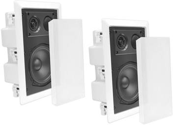 Buy Pyle In Wall In Ceiling Dual 8 0 Enclosed Systems 2 Way