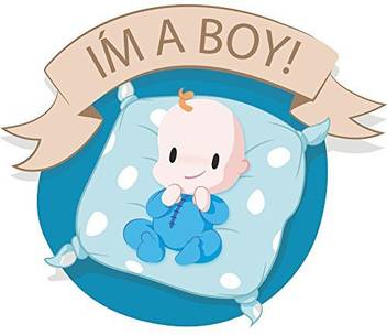 Party Propz Baby Shower Decoration I M A Boy Baby Cutout 2 Ft