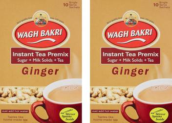 Waghbakri Wagh Bakri Instant Ginger Premix Carton Pack Tea 140 Gm Ginger Tea Bags Box Price In India Buy Waghbakri Wagh Bakri Instant Ginger Premix Carton Pack Tea 140