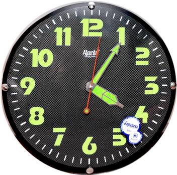 Ajanta Analog 28 Cm X 28 Cm Wall Clock Price In India Buy Ajanta Analog 28 Cm X 28 Cm Wall Clock Online At Flipkart Com