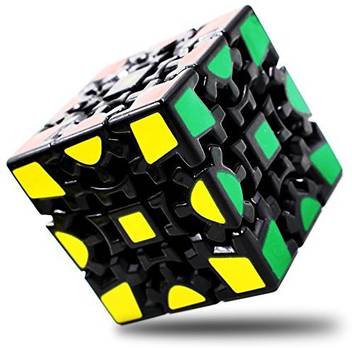 Wannabuy Magic Combination 3d Gear Cube 3x3 Match Specific Cube