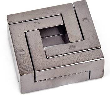 Thilo 3d Metal Puzzles Interlocking Cube Puzzle Unlocked Quartet