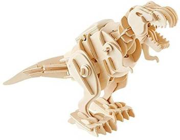 Generic Dinodroid T Rex Dinosaur Walking Wooden 3d Puzzle Robot