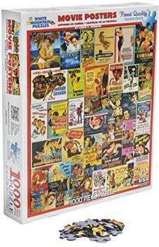 White Mountain Puzzles Classic Movie Posters Jigsaw Classic Movie Posters Jigsaw Shop For White Mountain Puzzles Products In India Flipkart Com