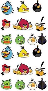Party Propz Angry Bird Birthday Decoration Cardstock Cutout Set Of