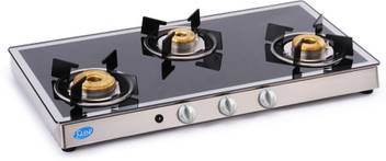 Glen 1038 Gt Ai Forged Burners Mirror Glass Automatic Gas Stove