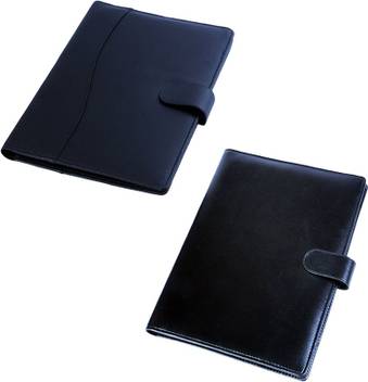 Flipkart Com Coi Leatherite Black Stylish File Folder And Resume Folder For Documents And Certificate For Office Executive Folder And Interview Document File And Folders For Students Set Of 2