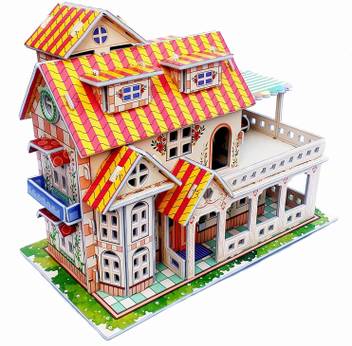 Generic 3d Puzzle European Style Villa Lx 357 Price In India Buy