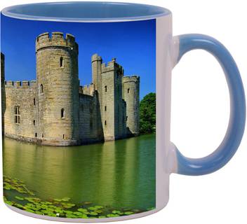 Arkist Medieval Castle Blue Ceramic Mug Price In India Buy Arkist Medieval Castle Blue Ceramic Mug Online At Flipkart Com
