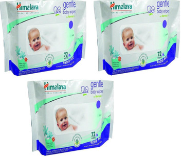 himalaya gentle baby wipes 72 pcs