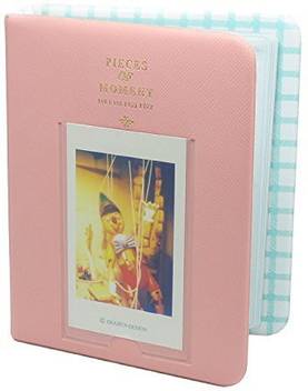 Caiul 64 Pockets Photo Album Polaroid Pink Album Price In India Buy Caiul 64 Pockets Photo Album Polaroid Pink Album Online At Flipkart Com