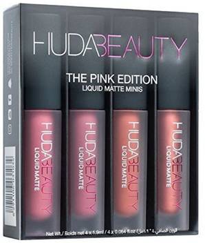 Av Huda Beauty Pink Edition Set Of 4 Liquid Matte Mini Lipsticks Price In India Buy Av Huda Beauty Pink Edition Set Of 4 Liquid Matte Mini Lipsticks Online