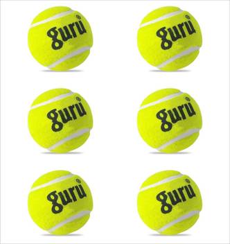 Guru Cricket Tennis Ball Pack Of 6 Yellow Size Standard Cricket Tennis Ball Buy Guru Cricket Tennis Ball Pack Of 6 Yellow Size Standard Cricket Tennis Ball Online At Best Prices Cricket tennis ball guru hard ball.get ready to play with hard tennis ball.