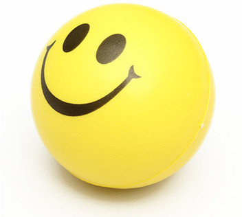 soft smiley ball