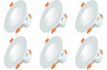 Fos 7w Led Concealed Light 700 Lumens Cool White 6500k Pack Of 6 Recessed Ceiling Lamp Price In India Buy Fos 7w Led Concealed Light 700 Lumens Cool White 6500k Pack