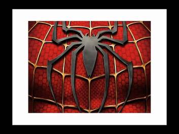 Flipkart Com Ravgar The Amazing Spiderman Symbol Canvas Painting