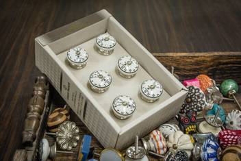 Casa Decor Set Of 6 Timeless Round Design Handmade Drawer Pull