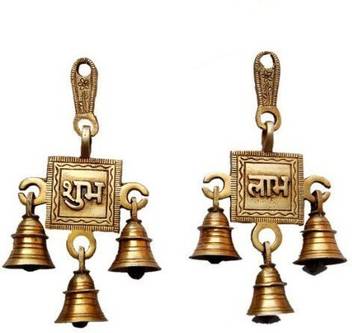 Rci Handicrafts Wall Hanging Subhlabh Brass Bell Brass Decorative Bell Price In India Buy Rci Handicrafts Wall Hanging Subhlabh Brass Bell Brass Decorative Bell Online At Flipkart Com
