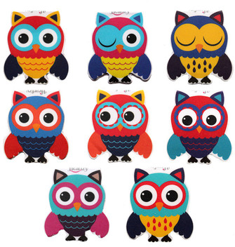 owl party glasses