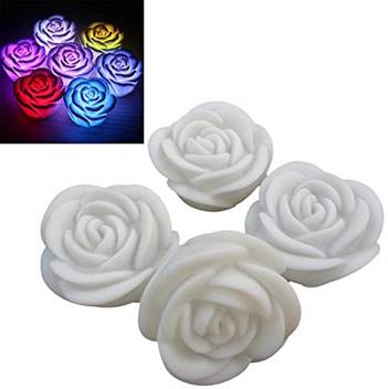A To Z Traders Water Floating Led Rose Tealight For Diwali Home Rangoli Decoration Candle Price In India Buy A To Z Traders Water Floating Led Rose Tealight For Diwali Home