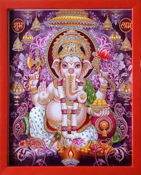 Art collection Lord Ganesha / ganesh Ji / GOD of Luck / Gajanand Ganpati  Ink 12 inch x 9.6 inch Painting Price in India - Buy Art collection Lord  Ganesha / ganesh