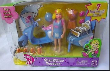 polly pocket scooter