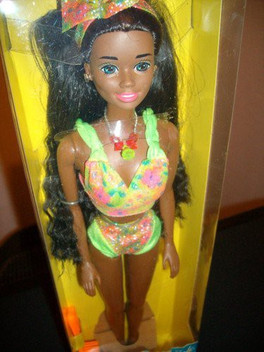 barbie glitter beach