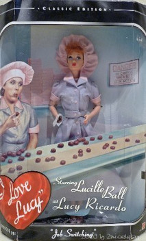i love lucy job switching barbie