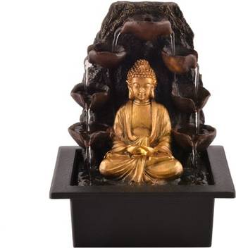 Japson Lord Buddha Indoor Water Fountain Showpiece For Home