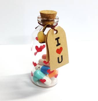 Personalized Valentine S Gift Message In A Bottle Gift For Him Gift For Her You Pick Text And Colors Buy 2 Get 1 Free Bent Wishes