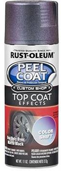 Rust Oleum Peel Coat Top Coat Effects Color Shift Multicolor Spray