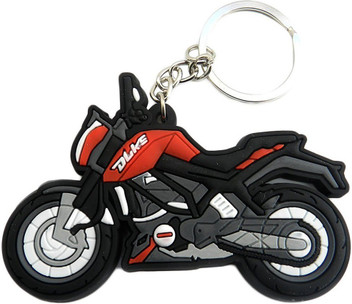 duke black bike