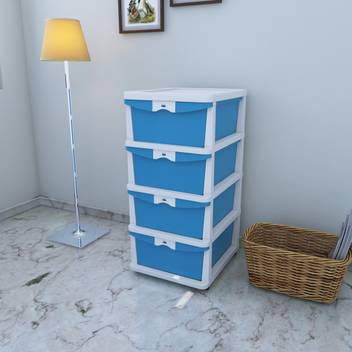 Nilkamal Chester 24 Plastic Free Standing Cabinet Price In India