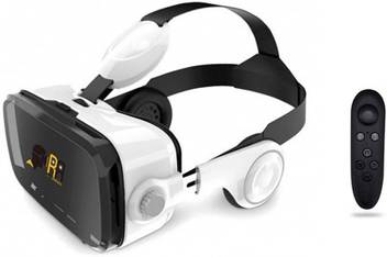 Ks 3d Virtual Reality Glasses Headphone With Bluetooth Remote