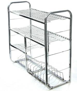 Confiado Kitchen Rack Stainless Steel Wall Shelf Price In India