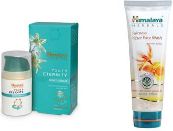 Himalaya Youth Eternity Night Cream Fairness Kesar Face Wash Price In India Buy Himalaya Youth Eternity Night Cream Fairness Kesar Face Wash Online At Flipkart Com