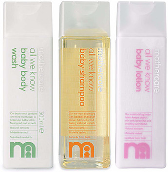 mothercare all we know baby lotion