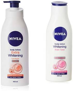 Nivea Whitening Even Tone Body Lotion 200ml Nivea Extra Whitening Cell Repair Spf 15 Body Lotion 400ml Price In India Buy Nivea Whitening Even Tone Body Lotion 200ml Nivea