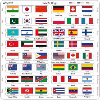 Wallpaper Cryo Craft World Flag Puzzle Board 48 Countries Puzzle Pieces Free